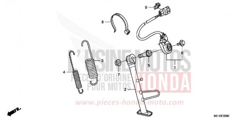 BEQUILLE NSA700A9 de 2009